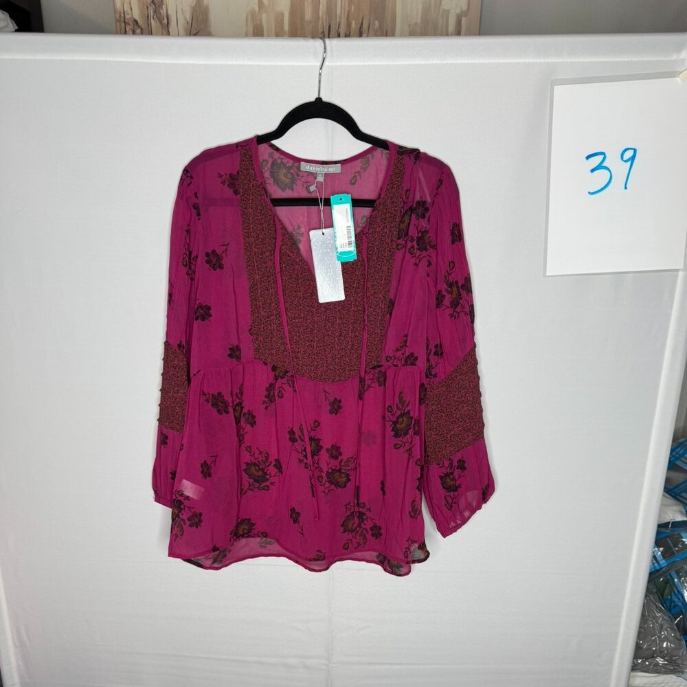 Daniel Rainn Ballie Tassel Detail Top
